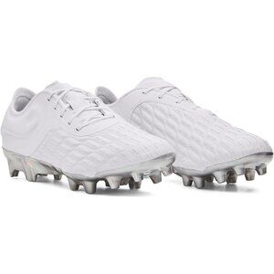 Under Armour Womens Magnetico Elite 3 FG Soccer Cleats 3027160-100 White Size 11